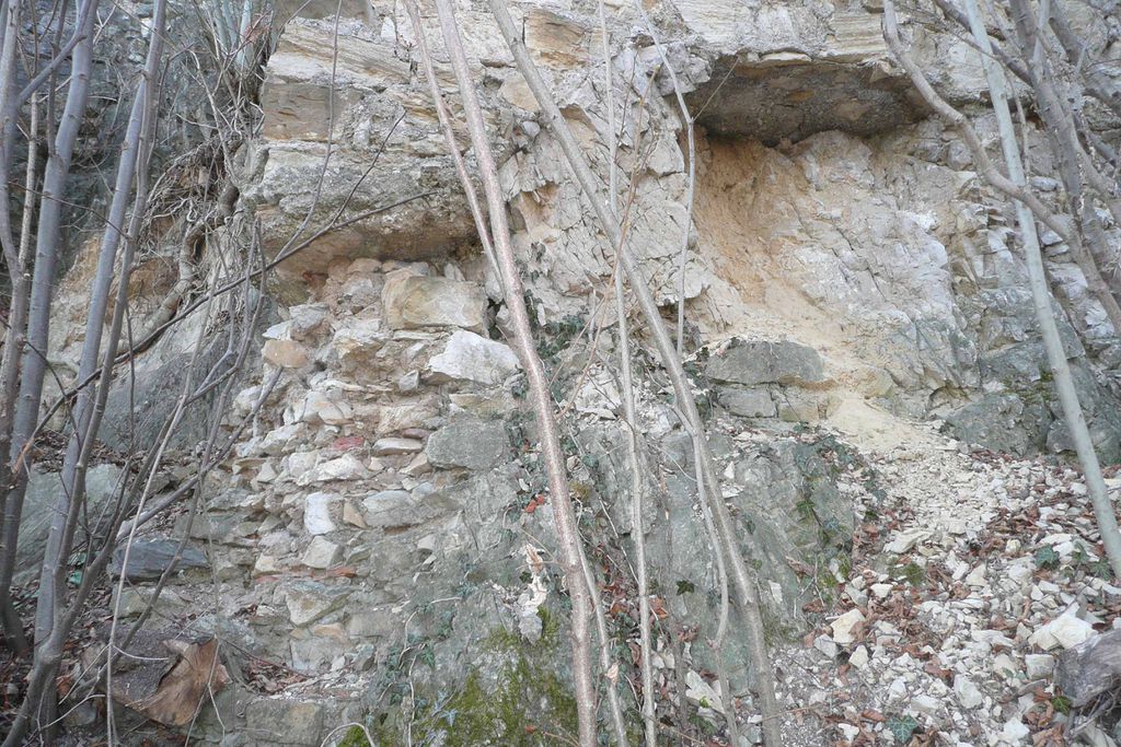 Datei:Ruine, Apsidenturmfundament März 2012.jpg