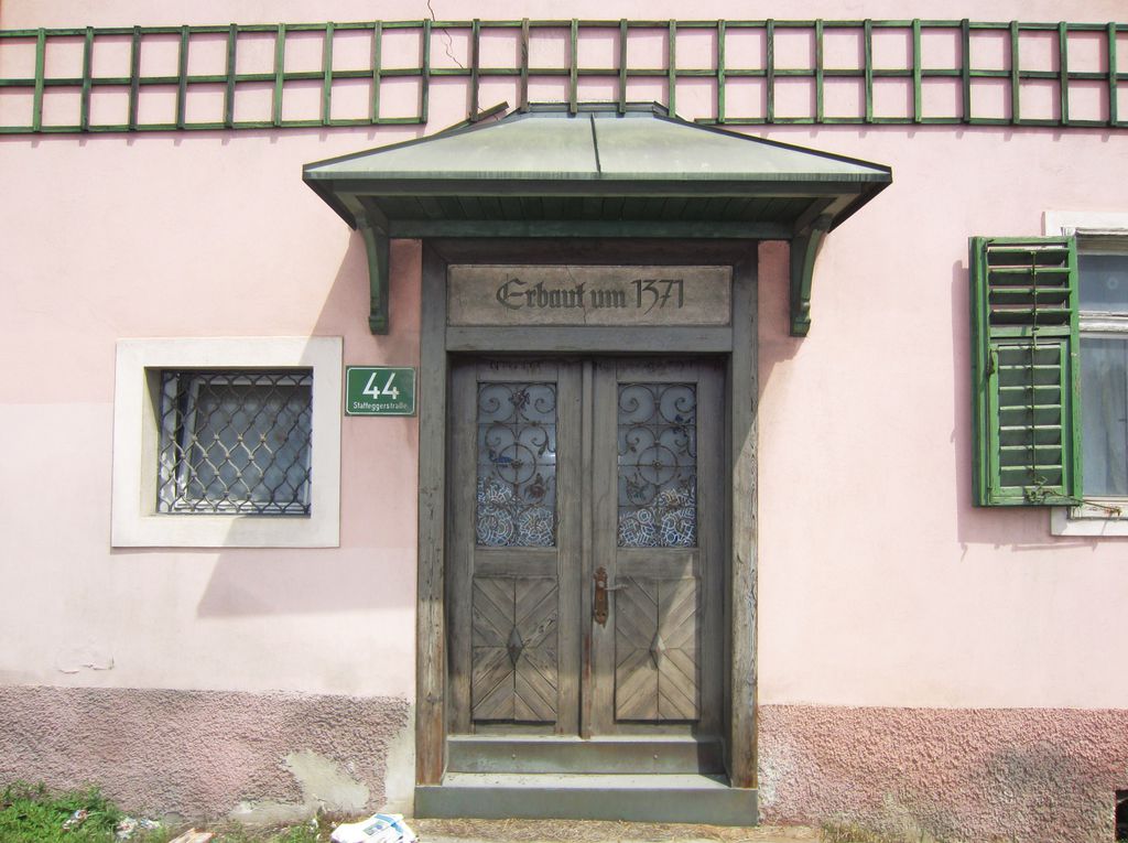 Datei:Stattegger Straße 44, Rielmühle Eingang 1371.JPG